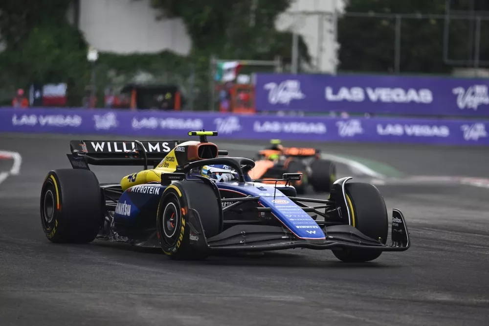 Franco Colapinto, Williams FW46, Lando Norris, McLaren MCL38