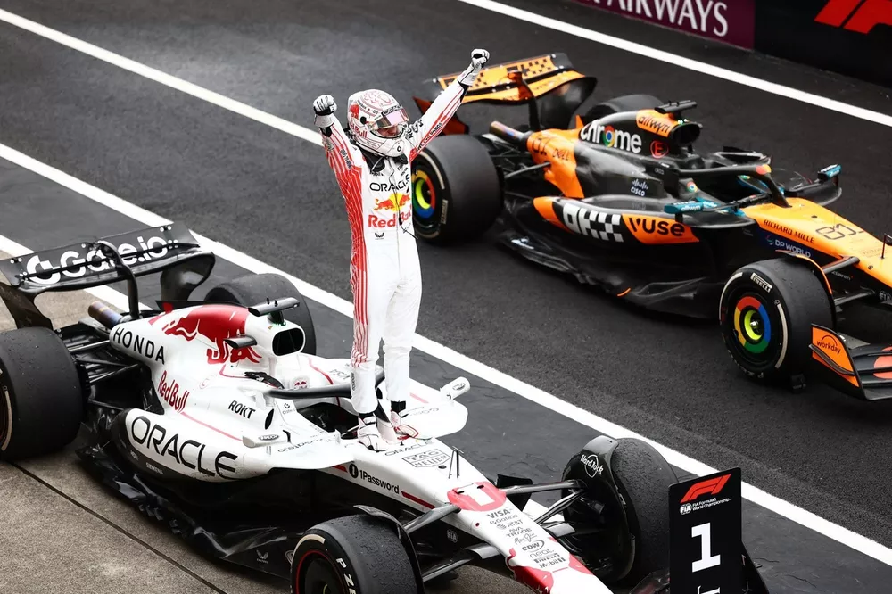 ホンダとの最後の鈴鹿で優勝……フェルスタッペン「なんて完璧な