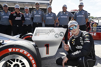 Newgarden gana la pole en Road America y Penske hace el 1-2