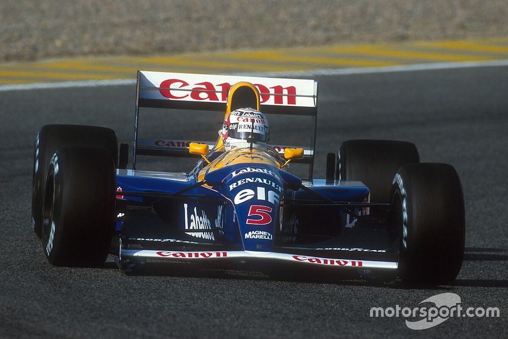 Nigel Mansell, Williams FW14B Renault