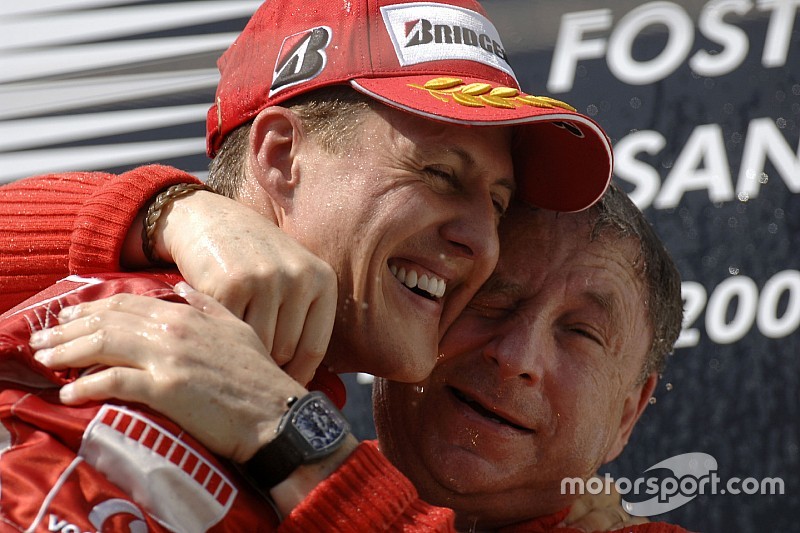 Todt: Brezilya GP'yi Schumacher'le birlikte izledim
