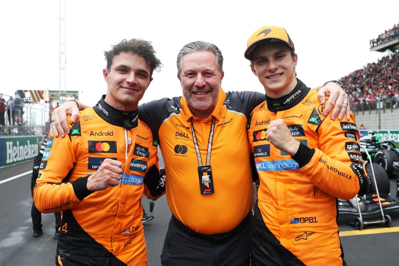Zak Brown stellt klar: McLaren bevorzugt aktuell keinen Fahrer im WM-Kampf