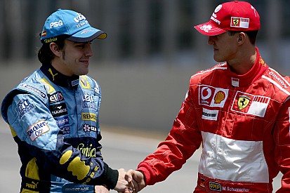 Alonso: Schumacher "war an guten Tagen unschlagbar"