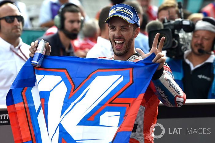 Ganador, Andrea Dovizioso, Ducati Team