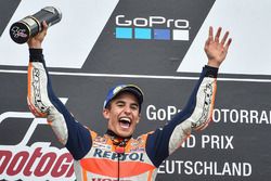 Podium: race winner Marc Marquez, Repsol Honda Team