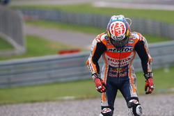 Chute de Dani Pedrosa, Repsol Honda Team