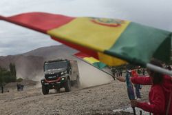 #502 Team De Rooy Iveco: Federico Villagra, Adrian Yacopini, Ricardo Torlaschi