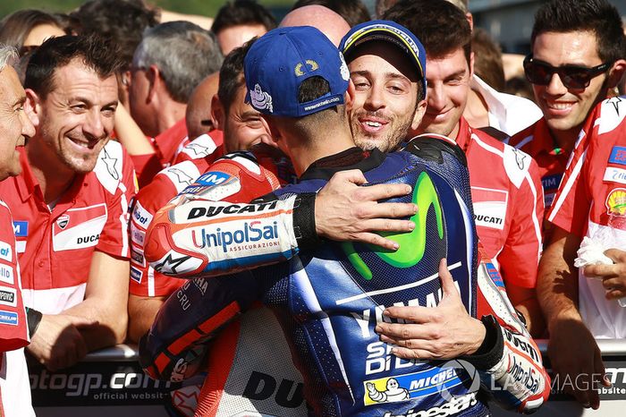Maverick Viñales, Yamaha Factory Racing, Andrea Dovizioso, Ducati Team