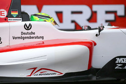 Mick Schumacher on the starting grid