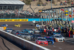 Acción en los pits