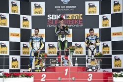 Loris Baz, Kawasaki Racing, vainqueur à Silverstone, 2012