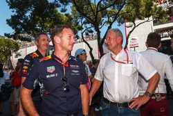Christian Horner, Red Bull Racing  Jefe de equipo y el Dr. Helmut Marko, Red Bull Motorsport Consult