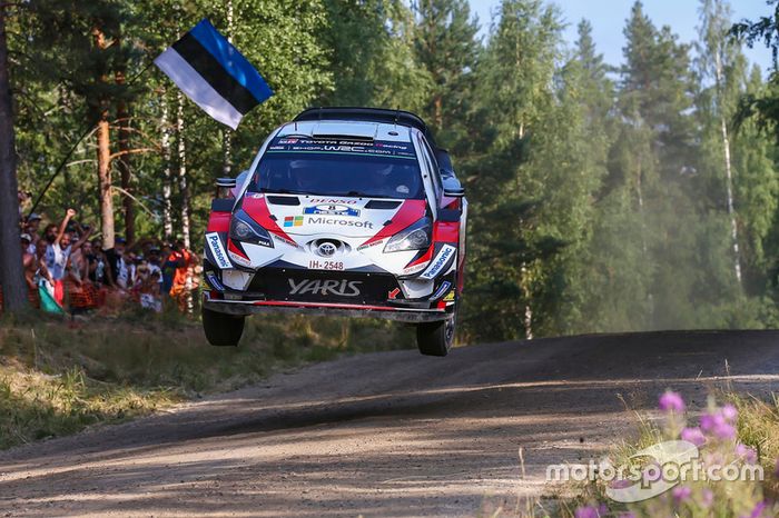 Ott Tanak, Martin Järveoja, Toyota Yaris WRC, Toyota Gazoo Racing