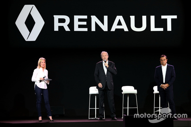 Жером Столль, Renault Sport F1 team president і президент Renault Карлос Гон