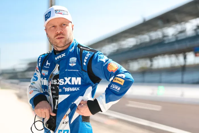  Felix Rosenqvist, Meyer Shank Racing w/ Curb Agajanian Honda