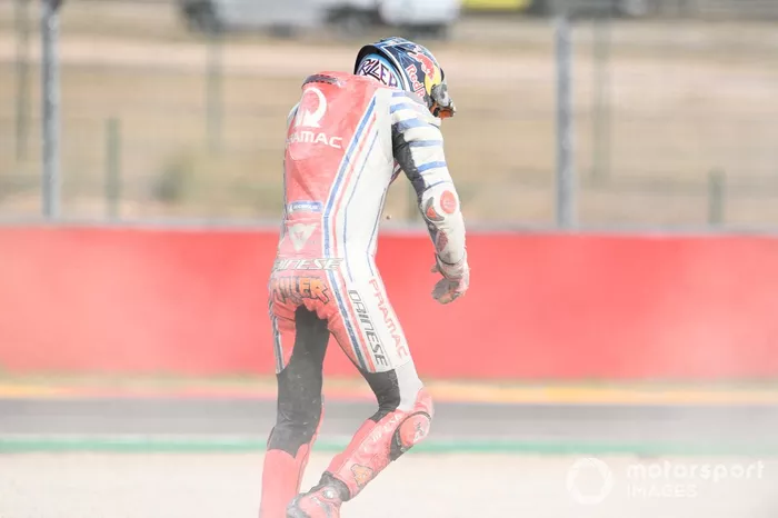 Caída de Jack Miller, Pramac Racing 