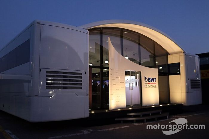 El motorhome de Racing Point
