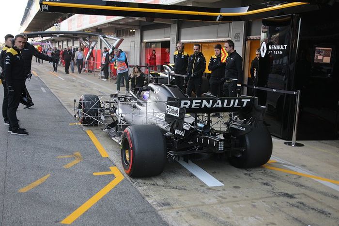 Parte trasera del Renault F1 Team R.S.20