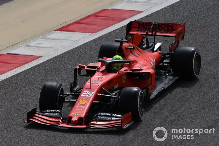 Mick Schumacher, Ferrari SF90