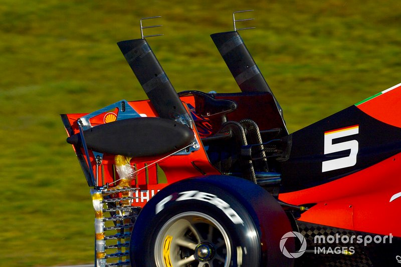 Себастьян Феттель, Ferrari SF90, з сенсорами на боліді