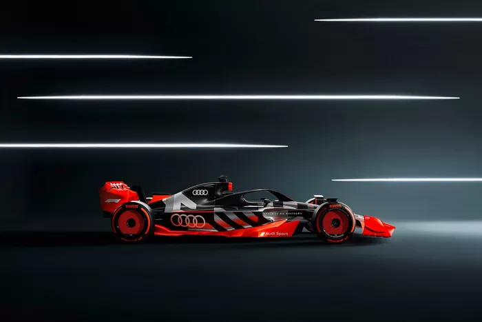 El concept de un coche de F1 que presentó Audi