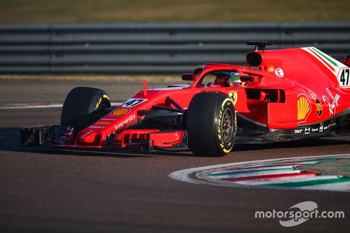 Mick Schumacher, Ferrari SF71H 