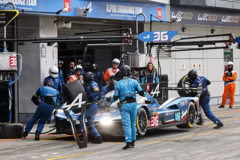 #36 Alpine Endurance Team Alpine A424 : Jules Gounon, Frederic Makowiecki, Mick Schumacher