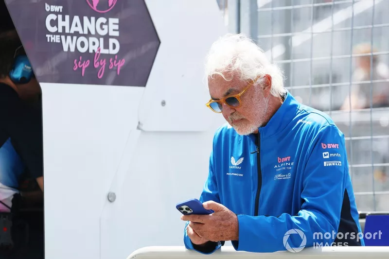 Flavio Briatore, conseiller exécutif d'Alpine F1