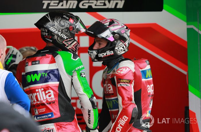 Scott Redding, Aprilia Racing Team Gresini, Aleix Espargaro, Aprilia Racing Team Gresini