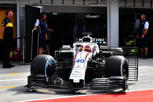 Robert Kubica, Williams FW41 avec des sondes Pitot