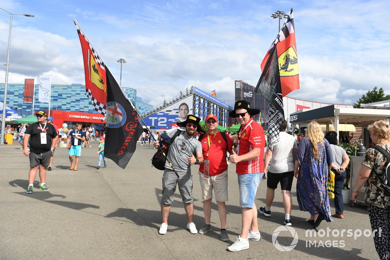 Az Orosz Nagydíj rajongói Szocsiból - F1 2018