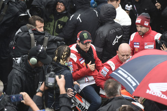 Jorge Lorenzo, Ducati Team, lascia la riunione della Safety commission