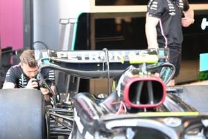 Mercedes W14 technical detail