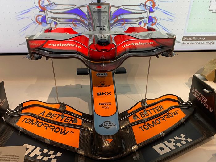 Exhibición de F1 en Madrid