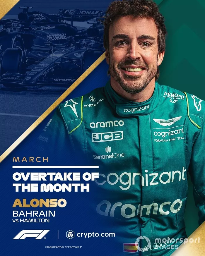 Fernando Alonso gana el nuevo premio de la F1