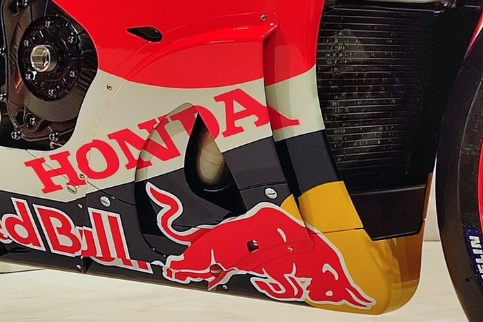 Detalle de la Respol Honda RC213V
