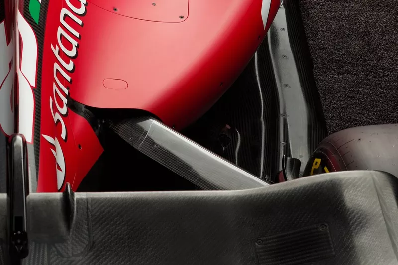 Ferrari SF-23. dettaglio tecnico