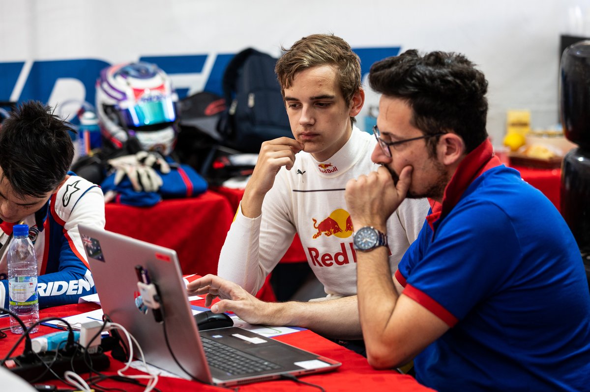 Edgar had a difficult first year in FIA F3 with Carlin, finishing 18th overall, but is thriving at Trident