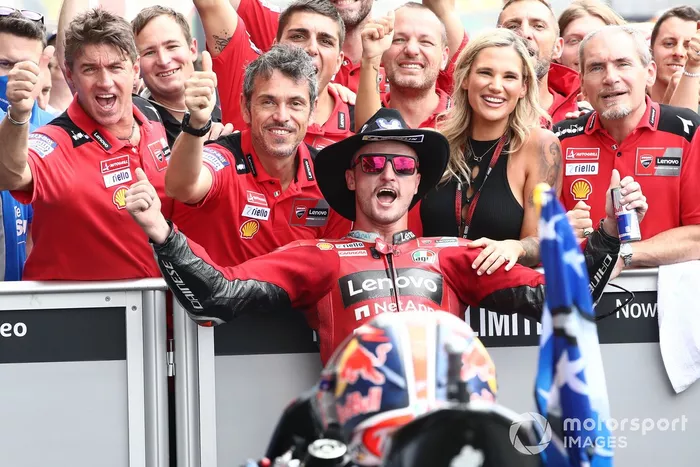 Tercer lugar Jack Miller, Ducati Team