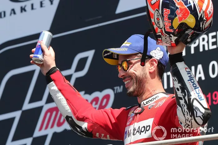 Podio: Andrea Dovizioso, Ducati Team