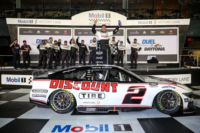 Winner Duel 2, Austin Cindric, Team Penske Ford