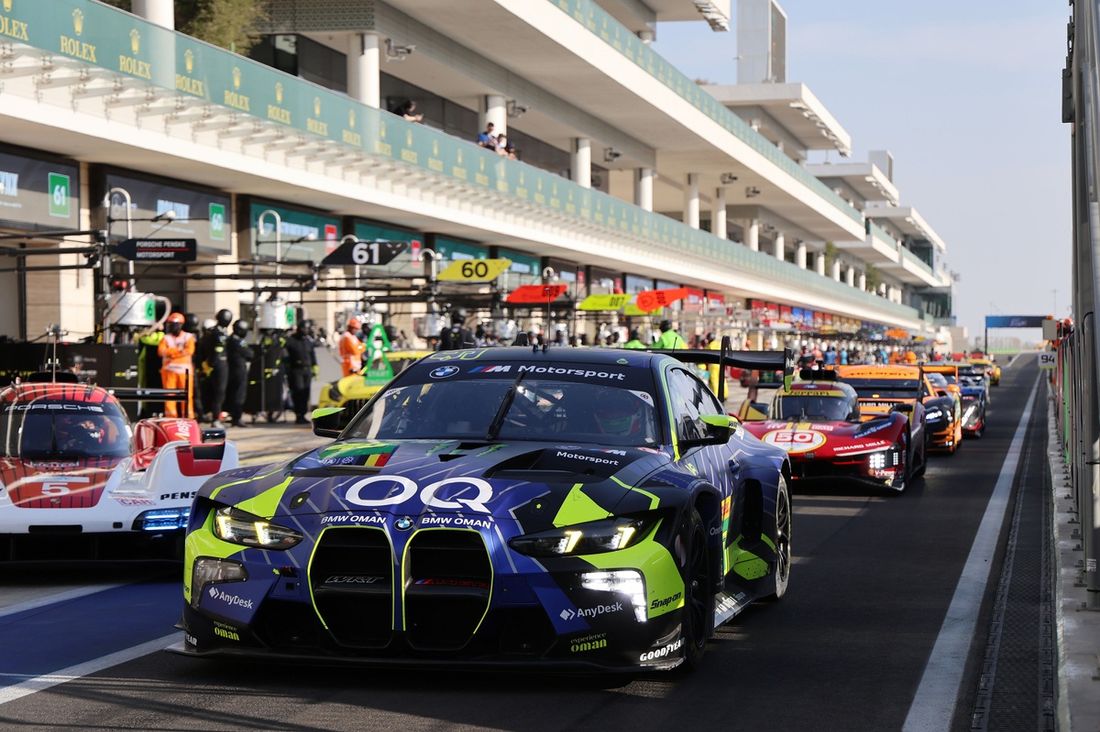 #46 Team WRT BMW M4 LMGT3: Ahmad Al Harthy, Valentino Rossi, Kelvin Van Der Linde