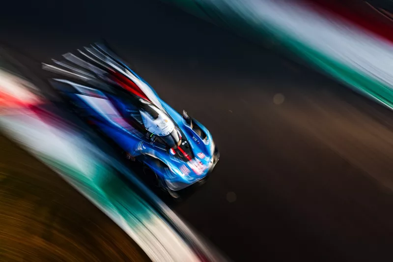 Test Alpine a Monza