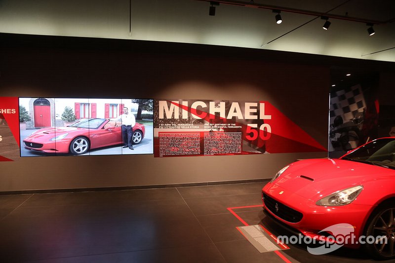 La mostra 'Michael 50' al Museo Ferrari di Maranello