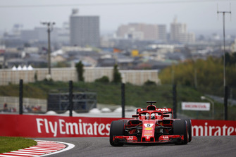Sebastian Vettel, Ferrari SF71H.