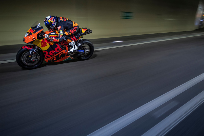 Miguel Oliveira, Red Bull KTM Factory Racing attraversa il Gleinalmtunnel