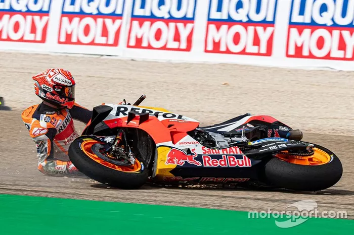 Accidente de Marc Márquez, Repsol Honda Team