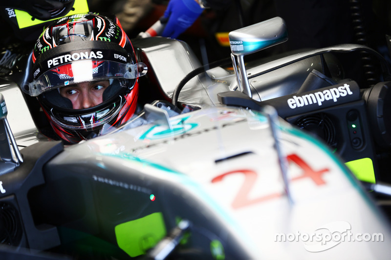 Esteban Ocon, Mercedes AMG F1 W07 Hybrid Piloto de pruebas