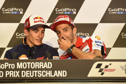 Marc Márquez, Repsol Honda Team y Andrea Iannone, Ducati Team