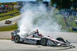 Race winner Will Power, Team Penske Chevrolet